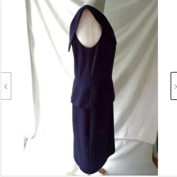 TED BAKER Bardot Off Shoulder Peplum Dress - Picture 11 of 12